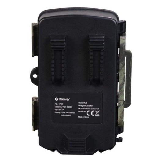 Câmera de vigilância Denver WCT-8026W 4K Visão Noturna Interna e Externa Wifi Bluetooth