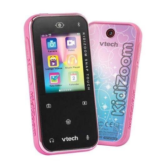 Smartphone per bambini VTech KidiZoom Snap Touch rosa touch Bluetooth