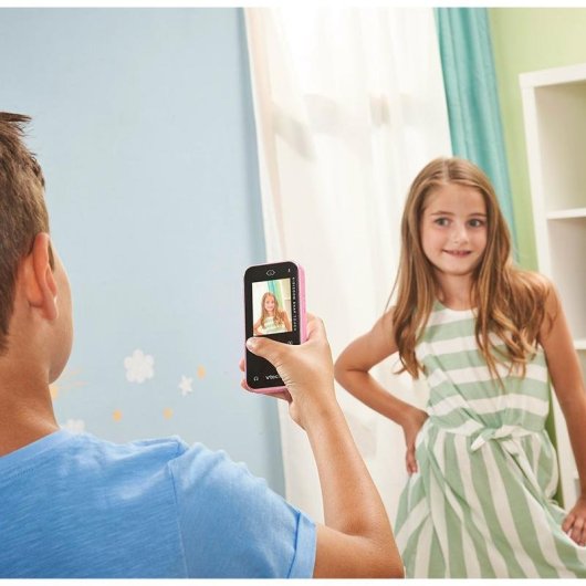 Smartphone per bambini VTech KidiZoom Snap Touch rosa touch Bluetooth