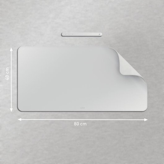 Protector de escritorio Leitz 53820085 Gris PVC 400x800 mm