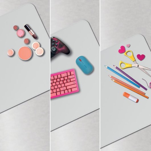 Protector de escritorio Leitz 53820085 Gris PVC 400x800 mm