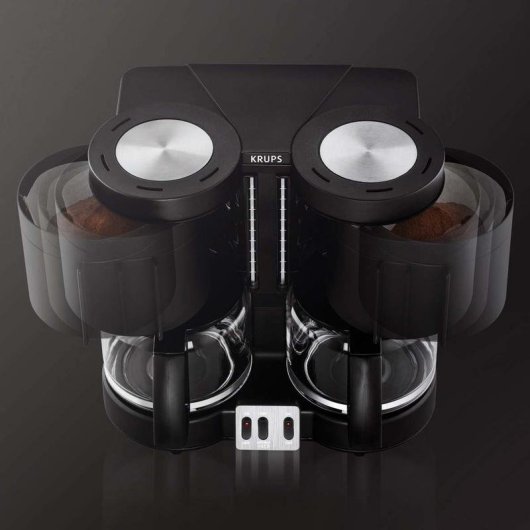Filterkaffeemaschine Krups KM8508 1L 10 Tassen 2200W Schwarz Tropfstopp
