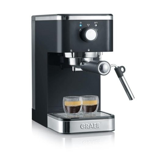 Máquina de café expresso Graef ES 402 1,25L 15 Bares 1400W Preto Aço escovado