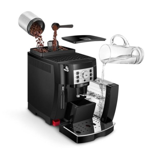 Kaffeevollautomat DeLonghi Magnifica Base ECAM22.115.B 1,8L 15 Bar mit Mahlwerk