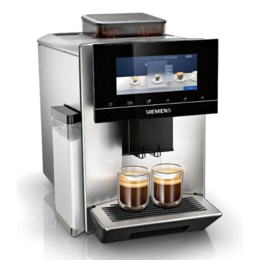 Máquina de café expresso Siemens TQ903D03 2,3L 19 Bares moinho cerâmico inox