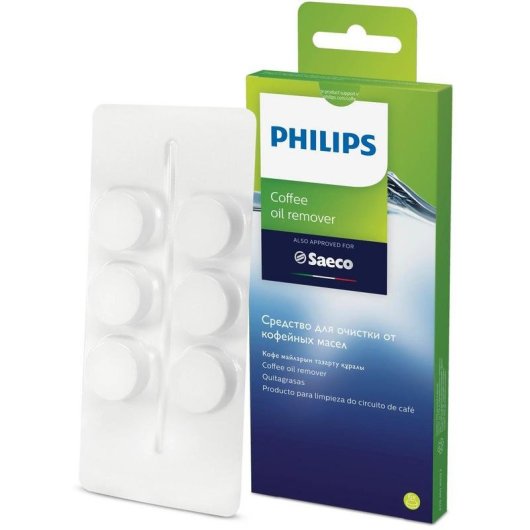 Descalcificador Philips CA6704/10 Pastillas Desengrasantes para Cafeteras