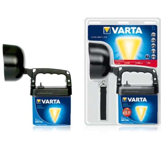 Linterna de mano Varta LED 4W 190 lm alcance 430 m