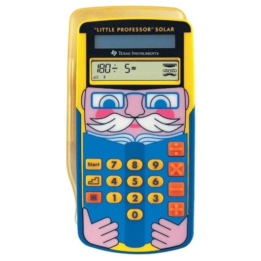 Calculatrice Texas Instruments Little Professor Solar 8 chiffres Multicolore