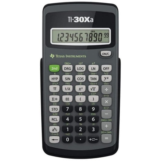 Calculatrice scientifique Texas Instruments TI-30Xa 10 chiffres poche