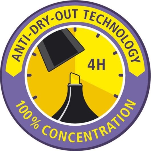 Marcador STABILO Luminator Amarelo Ponta Cisalha Polipropileno