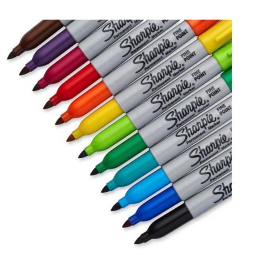 Marker Sharpie Fine 18 Farben feine Spitze multicolor