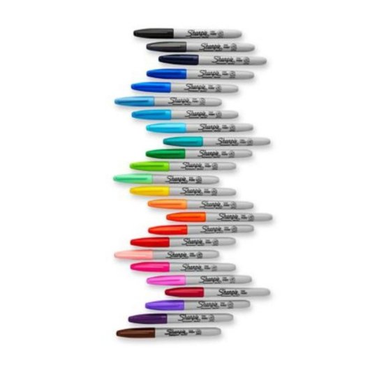 Marker Sharpie Fine 18 Farben feine Spitze multicolor