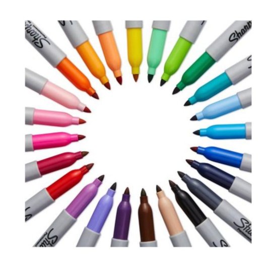 Marker Sharpie Fine 18 Farben feine Spitze multicolor