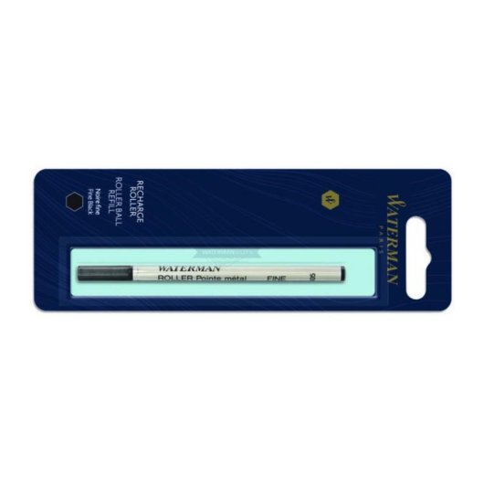 Stylo Waterman 1964019 Noir Gris Ambidextre Rechargeable à Encre à Eau