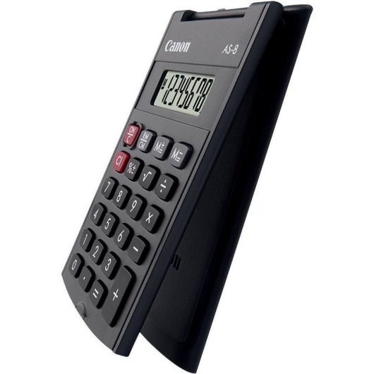 Calculatrice Canon AS-8 8 chiffres LCD Design ergonomique compact