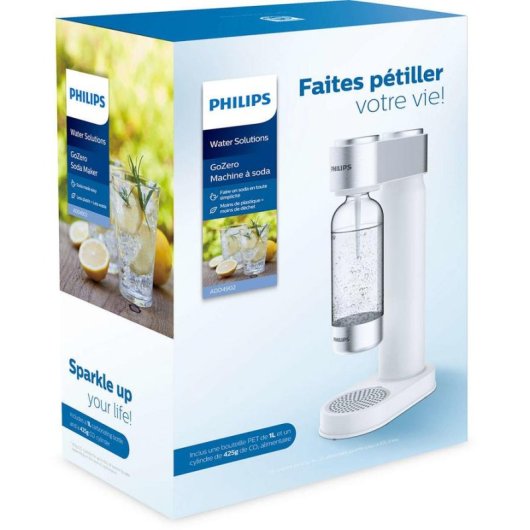 Carbonatore Philips ADD4902WH/10 Bianco 1 L Bottiglia PET