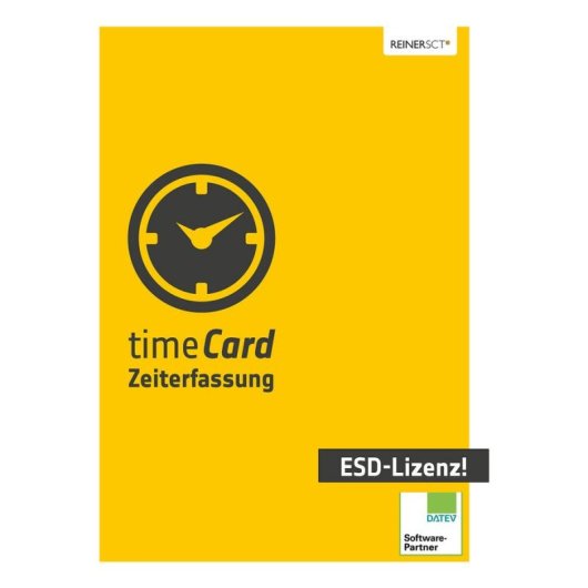 Licencia Reiner SCT timeCard 100 empleados ESD 1 año