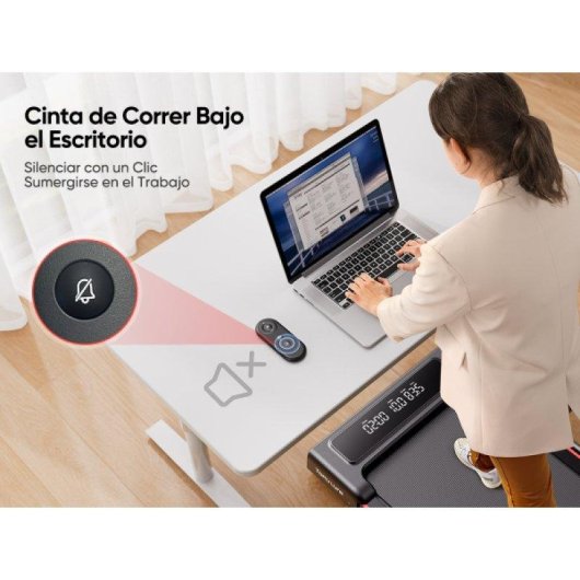 Cinta de correr plegable Toputure 2.5hp con inclinación 9% y 12 km/h