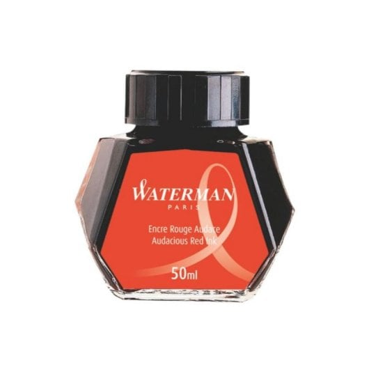 Encre Waterman S0110730 Rouge 50 ml pour stylo plume