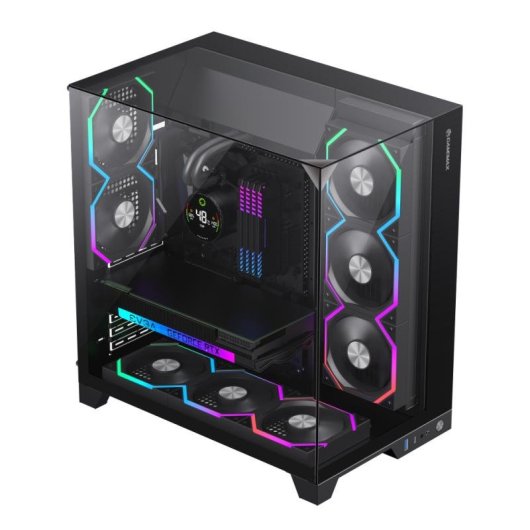 Tour PC GameMax Infinity Pro BK Noir ATX Verre Trempe RGB