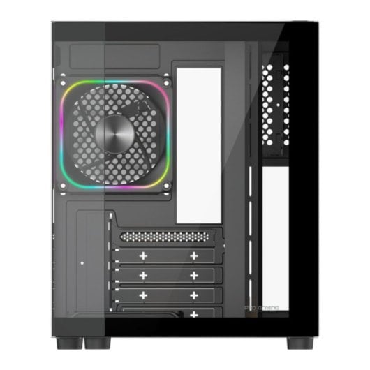 Torre PC ProGaming Alma Negra Cube Micro-ATX Mini-ITX 3 Ventole ARGB