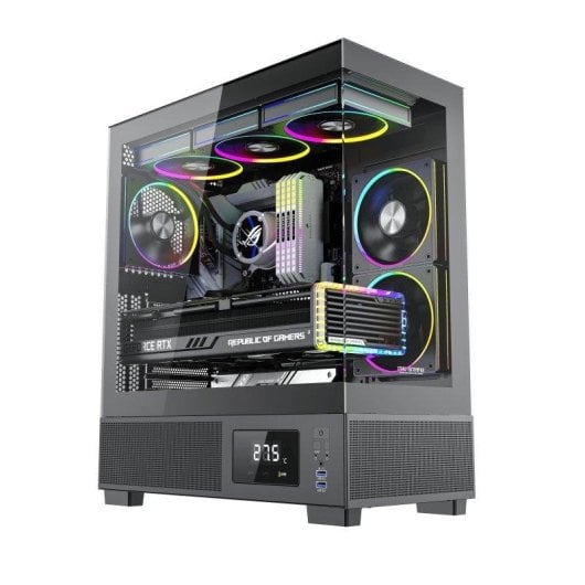 Caja PC ProGaming Kian Mid-Tower 6 Ventiladores ARGB