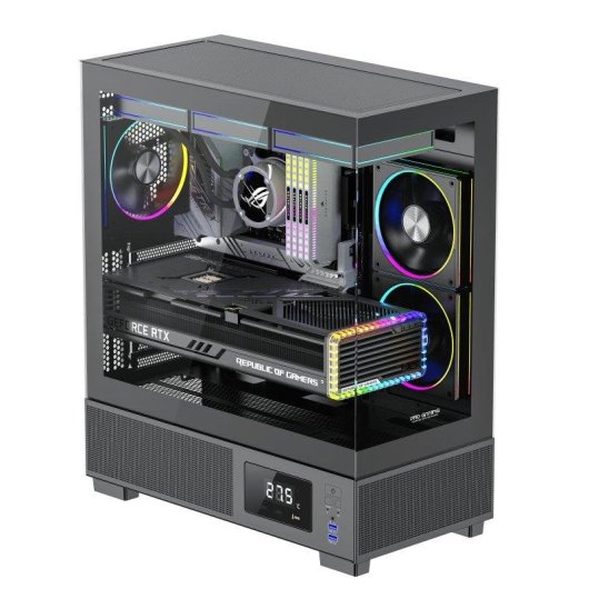 Caja PC ProGaming Kian Mid-Tower 6 Ventiladores ARGB