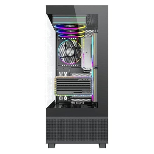 Caja PC ProGaming Kian Mid-Tower 6 Ventiladores ARGB