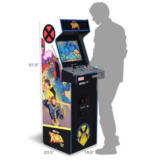 Máquina Arcade Arcade1Up X-Men'97 Deluxe Edition 8 jogos 17 polegadas