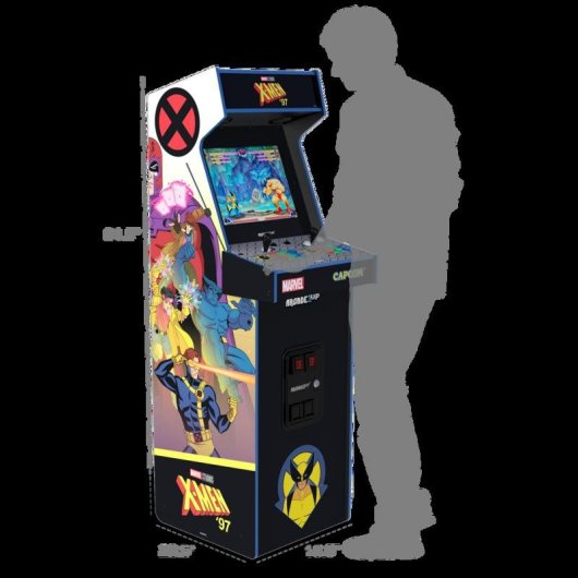 Máquina Arcade Arcade1Up X-Men'97 Deluxe Edition 8 jogos 17 polegadas
