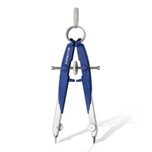 Zirkel Staedtler Mars comfort 556 blau Edelstahl mit Ersatzteilen