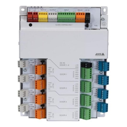 Contrôle d’Accès Axis A1710-B Carte et QR Code 250000 Utilisateurs Ethernet