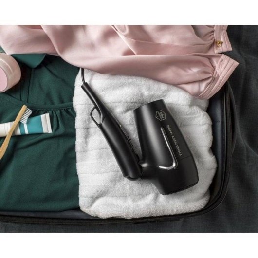 Secador de Pelo de Viaje NORTHIO 51880 1600W 2 Temperaturas 2 Velocidades Negro