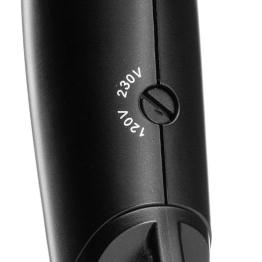 Secador de Pelo de Viaje NORTHIO 51880 1600W 2 Temperaturas 2 Velocidades Negro