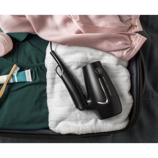 Secador de Pelo de Viaje NORTHIO 51880 1600W 2 Temperaturas 2 Velocidades Negro