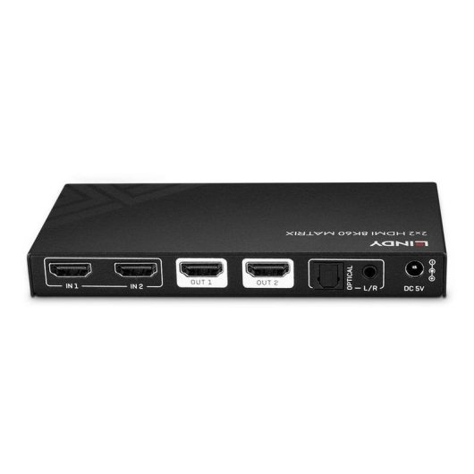 AV Switch Lindy 38313 8K HDMI 2.1 40 Gbit/s