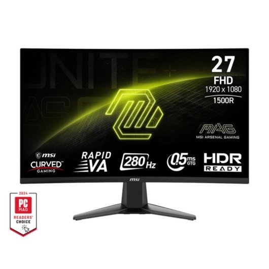 Monitor MSI MAG 276CXF 27" FullHD 280Hz VA Curvo HDR 0,5ms
