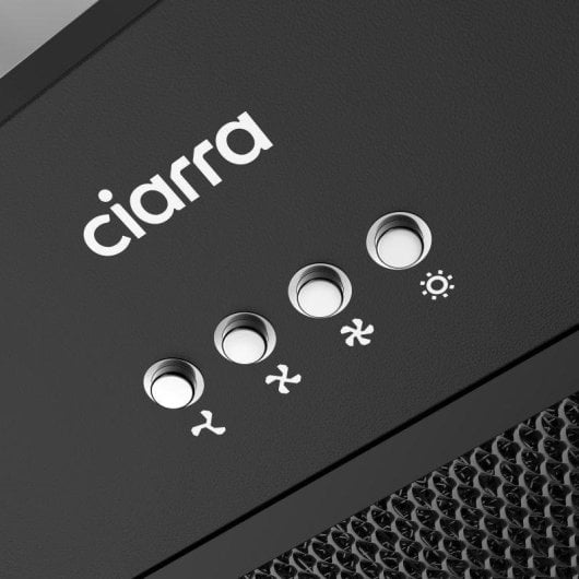 Campana extractora Ciarra AWB6926A Umluft 60cm Kohlefilter Touch schwarz