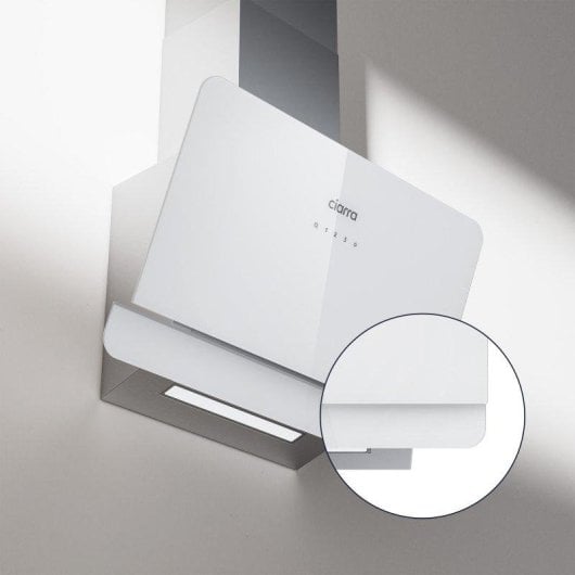 Campana extractora Ciarra AWS6765C Umluft 60cm SensorTouch Inox Kohlefilter