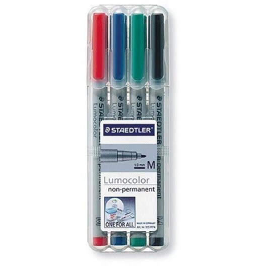Marcador Staedtler 315 WP4 4 colores surtidos trazo 1 mm