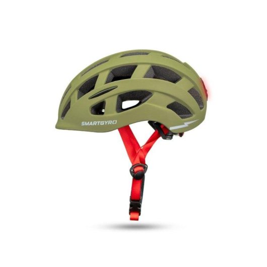 Casco Smartgyro Smart Helmet Urban Army LED USB-C M/L 258g
