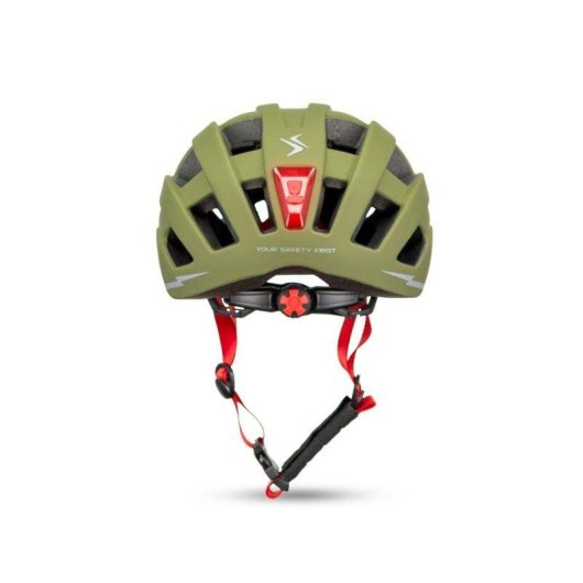 Casco Smartgyro Smart Helmet Urban Army LED USB-C M/L 258g
