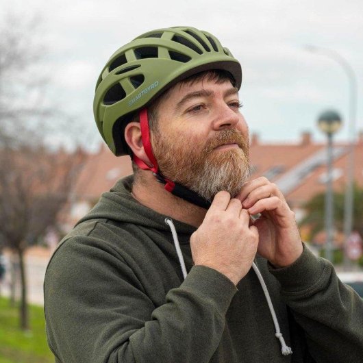 Casco Smartgyro Smart Helmet Urban Army LED USB-C M/L 258g