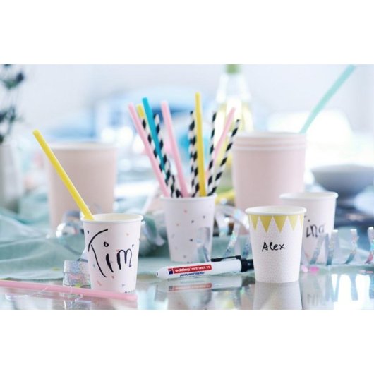 Marcador permanente Edding retract 11 Punta redonda Negro Plástico 1,5 mm a 3 mm