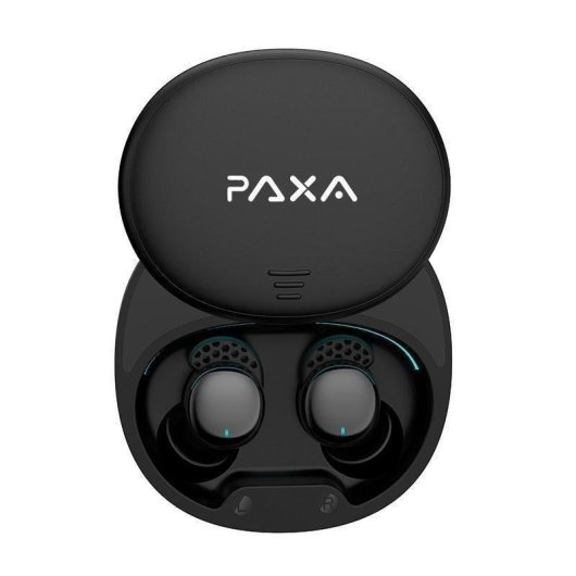 Auriculares Paxa LX-410PRO inalámbricos Bluetooth 5.4 con Cancelación de Ruido para dormir, ligeros y batería 24h