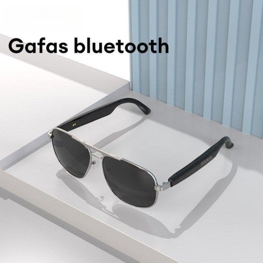 Paxa Pilot 7 Gafas Inteligentes Bluetooth KI Übersetzer UV Schutz Blau