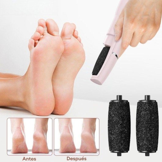Exfoliante de pies Paxa-bz-x2l Impermeable Portátil Fácil de Operar