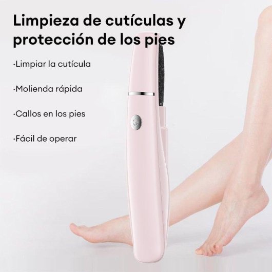 Exfoliante de pies Paxa-bz-x2l Impermeable Portátil Fácil de Operar
