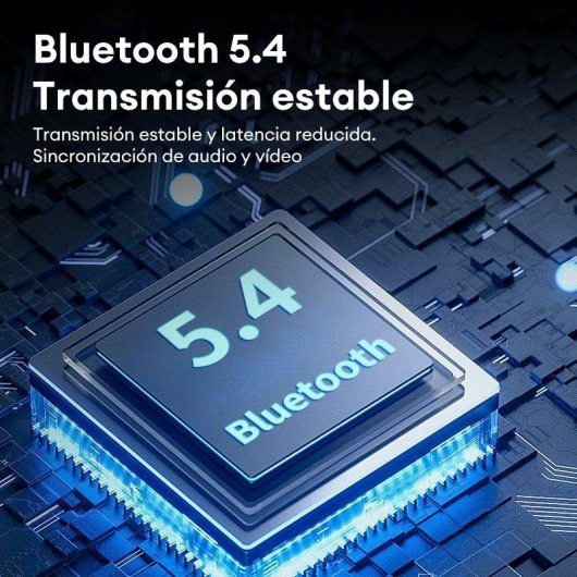 Auriculares Paxa Paxa-spacex3 inalámbricos Bluetooth con gancho de oreja y batería larga duración negro