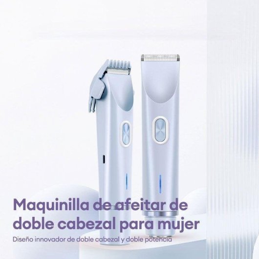 Rasoir Corps Paxa Paxa-zb-0236l Étanche IPX7 Double Tête